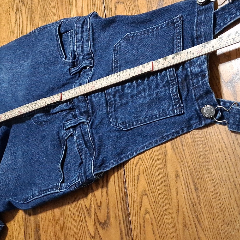 LUCKY BRAND Overalls Jean Womens 00 / 24 Blue  Preowned Used BOOTCUT ?? Denim - Picture 8 of 9